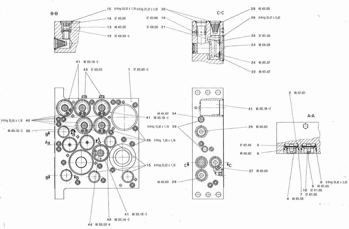 Mittelteil UTB 017 WB 100 666